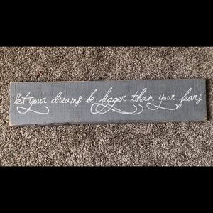Home Decor Sign